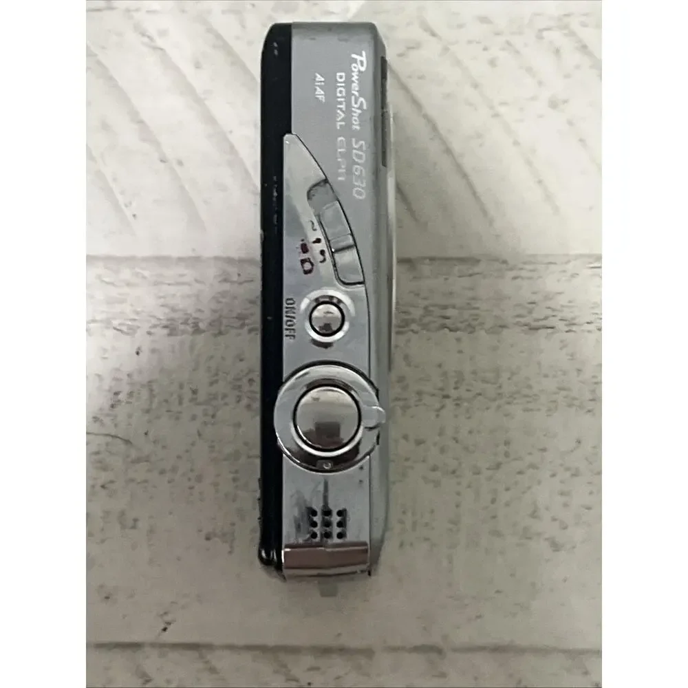Canon PowerShot SD630 Digital ELPH Camera 6.0MP 3X Zoom Silver Lightweigh Tested